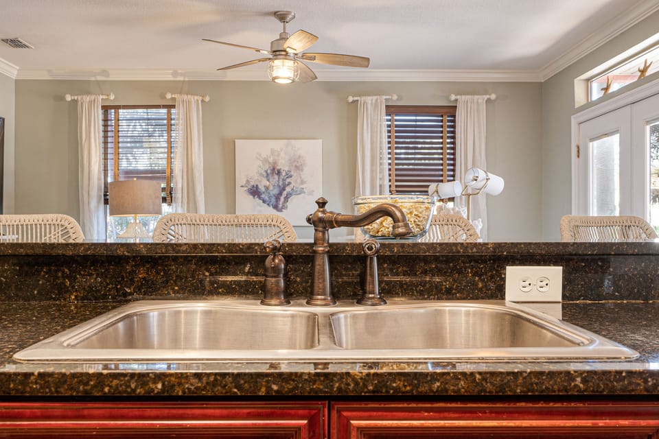 High-end finishes and appliances.