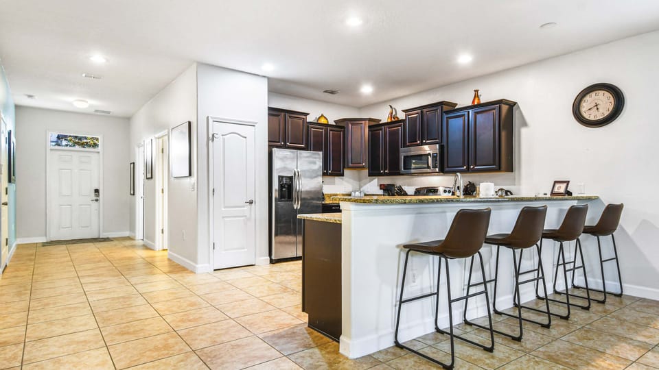 Fully equipped culinary space, ready for any cooking endeavor