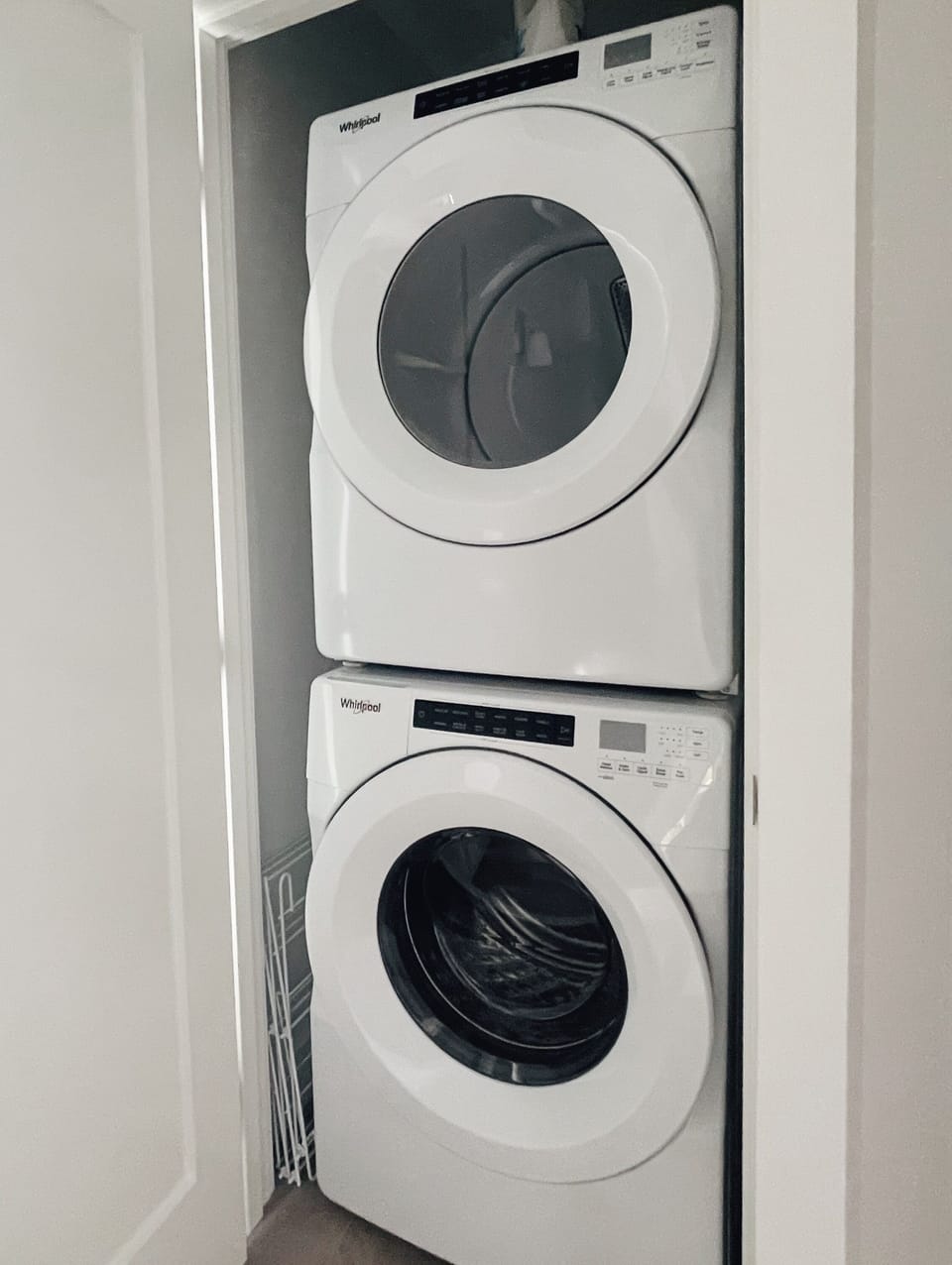 Washer and dryer