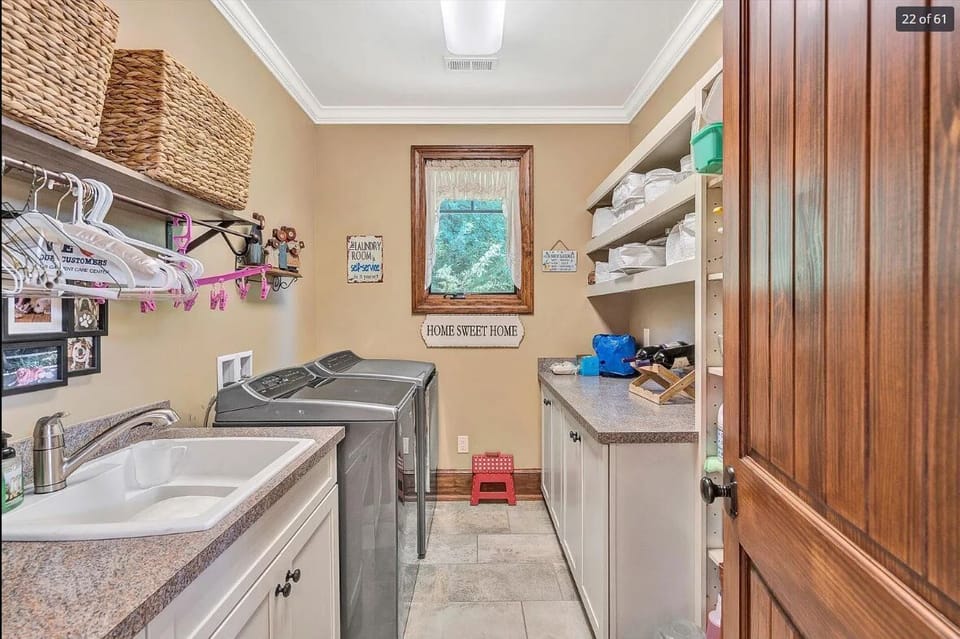 Main floor laundry