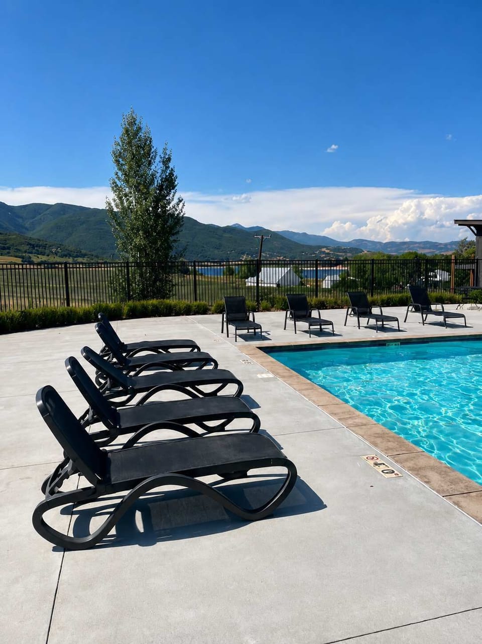 Relax poolside and enjoy refreshing shared pool access throughout your getaway.