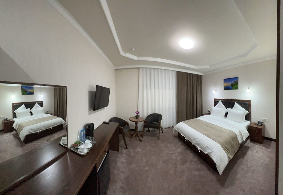Standard Double Room | Premium bedding, down comforters, Select Comfort beds, in-room safe