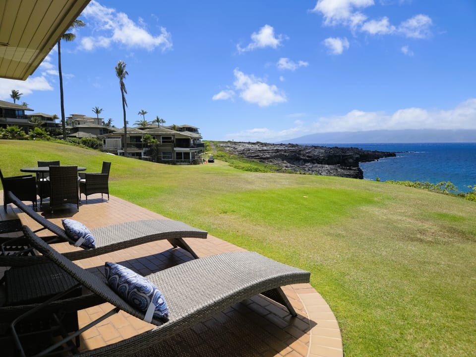 Lounge and take in the fresh sea air