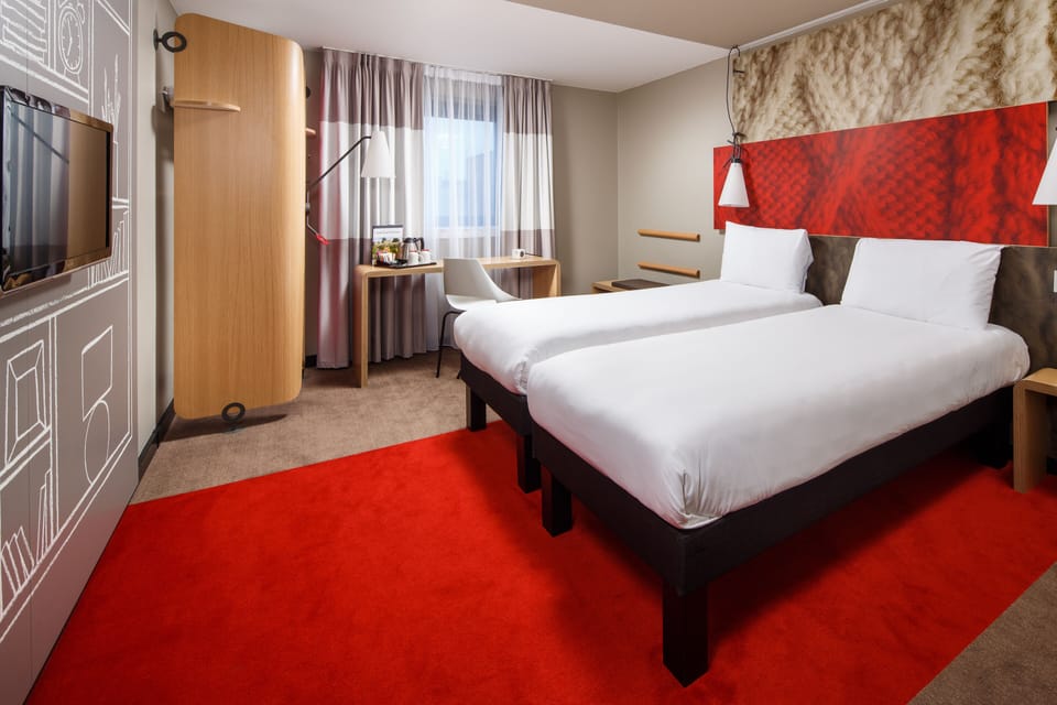 Twin Room, 1 Double Bed (SweetRoom) | In-room safe, desk, iron/ironing board (on request), cribs (free)