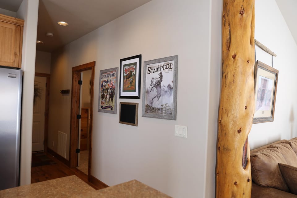 Hall to bedroom