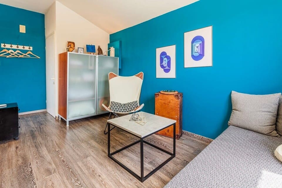 Unwind in the comfortable sitting area, a perfect spot for relaxation and enjoyment