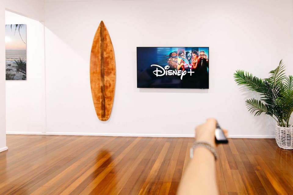 Enjoy the complimentary Disney+ subscription