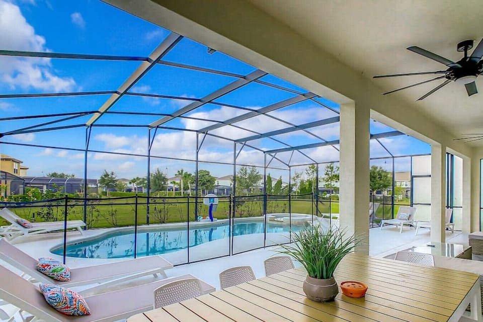 Relax! The private pool and jacuzzi can be heated to your desired temperature for a minimal fee.