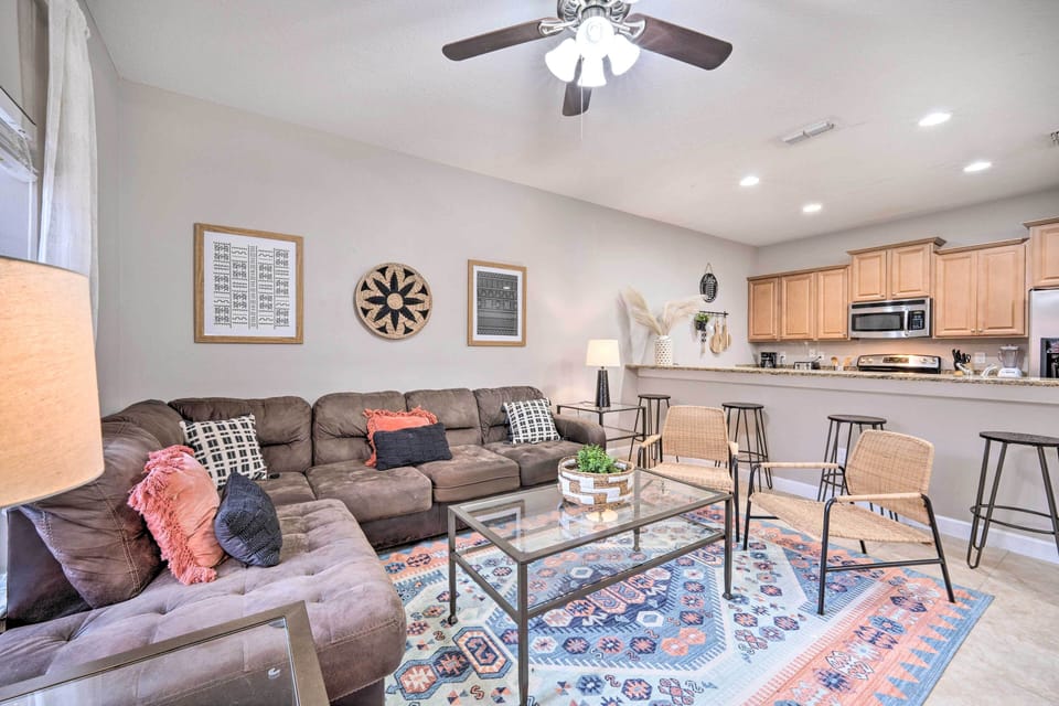 Living Room | 2-Story Townhouse | Access to Resort-Style Community Amenities