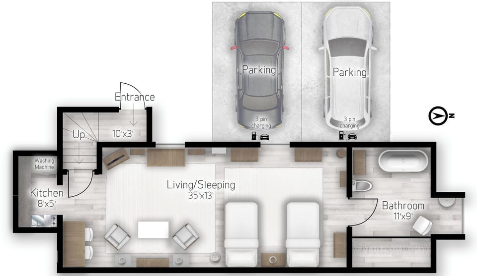 Floor plan | The Loft, Fernhurst