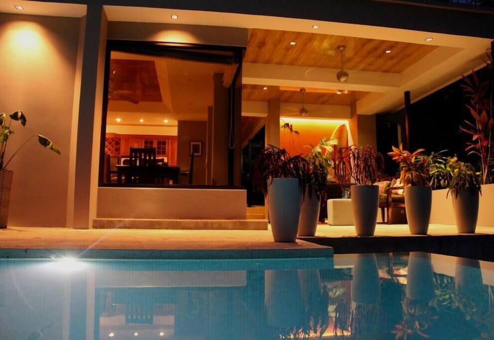 view from dining table and terrace