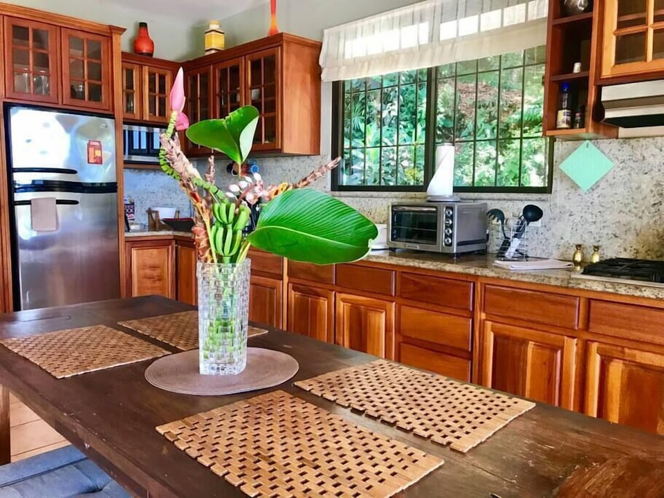 kitchen with granite countertops
