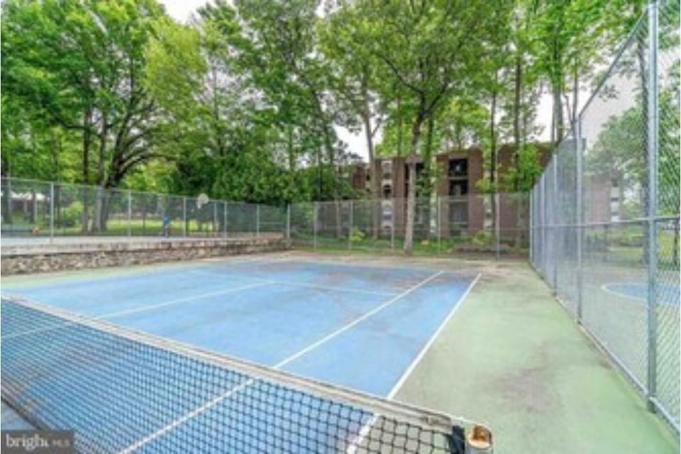 Discover the excitement of our Annandale retreat's tennis court