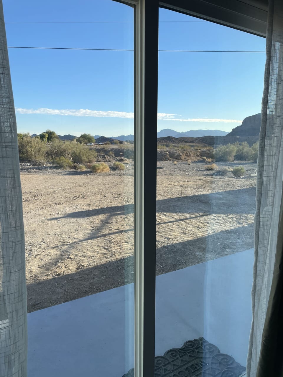 Your view from the casita’s bedroom