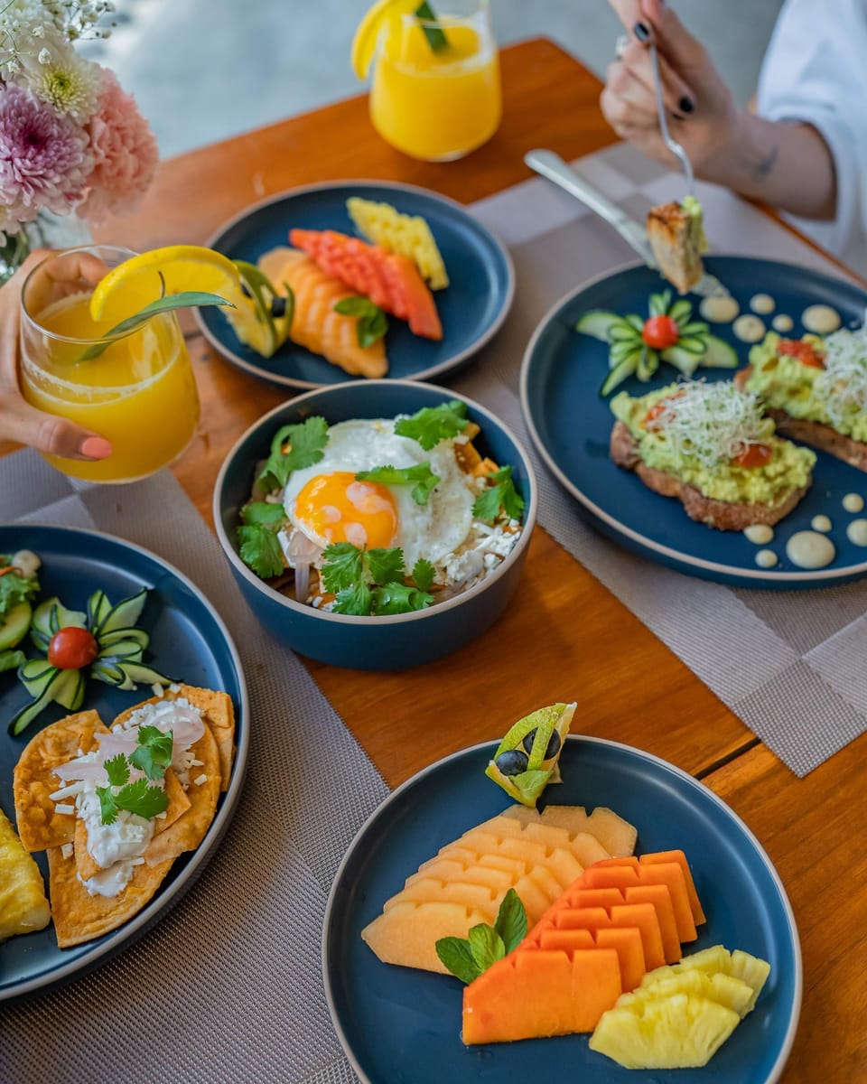 Breakfast area