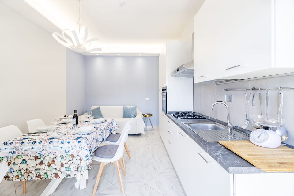 Kitchen and dining area