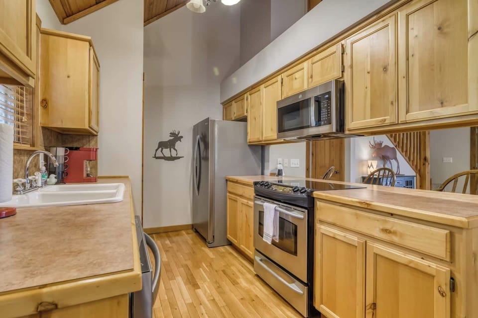 New stainless steel appliances