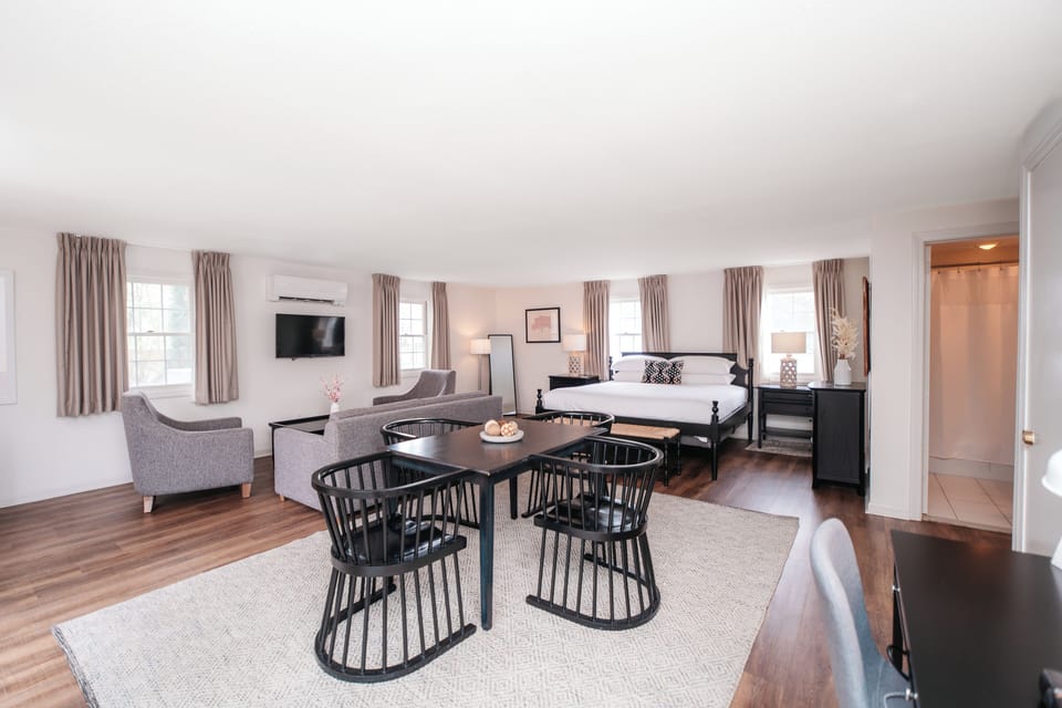 Deluxe Suite, 1 King Bed with Sofa bed | Down comforters, desk, laptop workspace, iron/ironing board