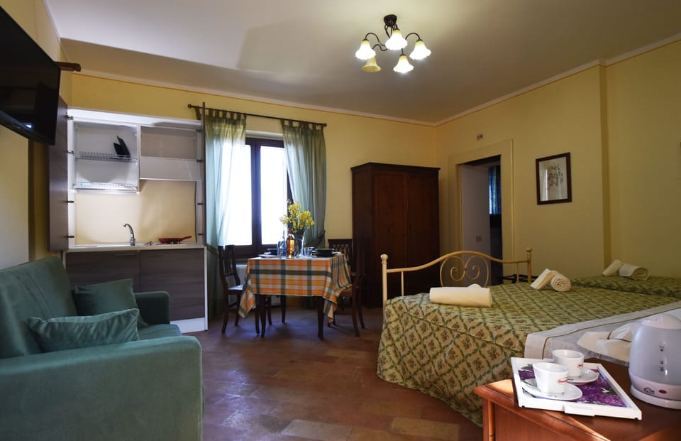 Panoramic Studio, Accessible, Mountain View | Egyptian cotton sheets, premium bedding, down comforters, in-room safe