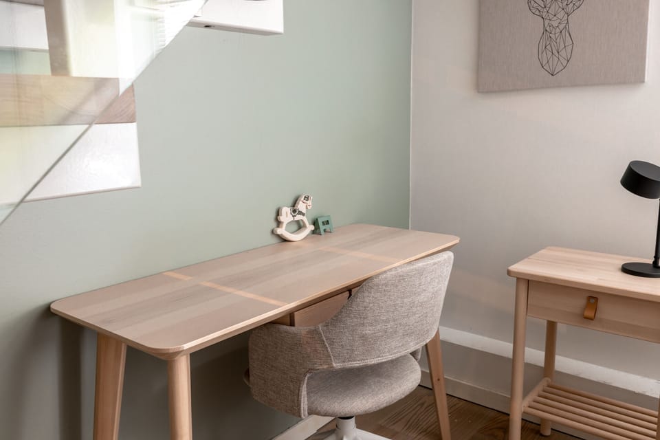 Premium Apartment | 2 bedrooms, desk, laptop workspace, iron/ironing board