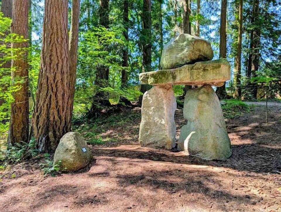 Big Rock Garden Park is a short 15 minute drive from the lodge and offers walking trails with interesting sculptures and native PNW shrubs and foliage.