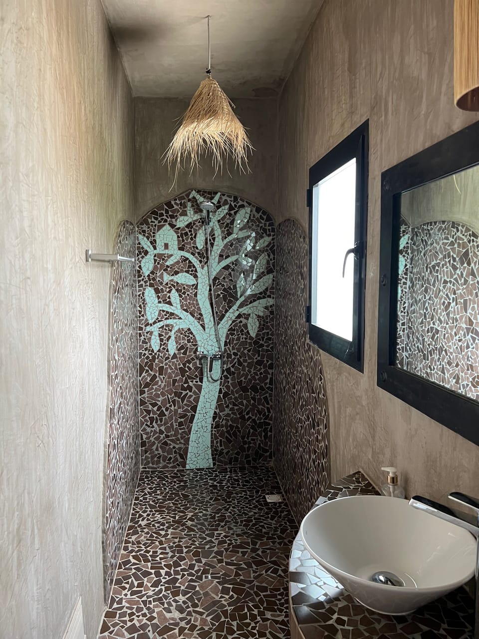 Comfort Double Room, Sea View | Bathroom | Shower, hair dryer, towels