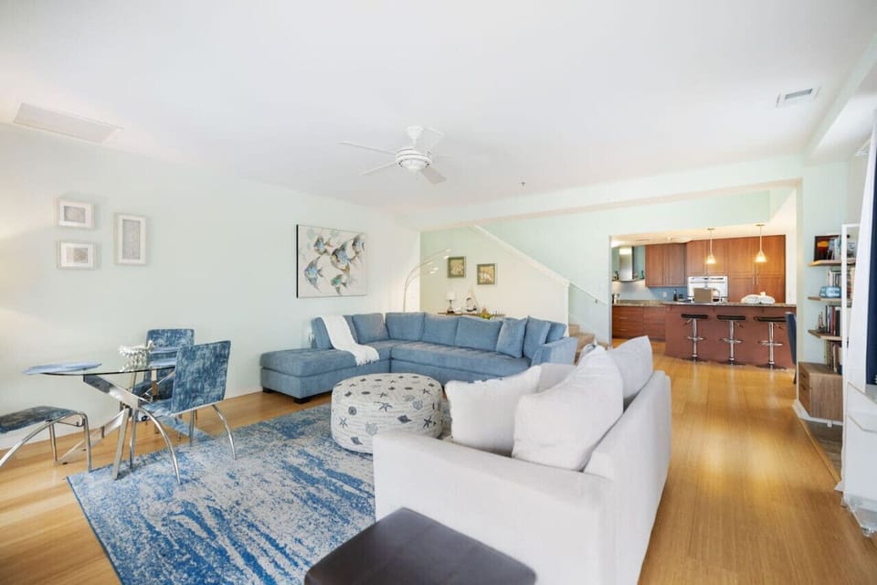 Relax and recharge in a living area designed for serenity and comfort.