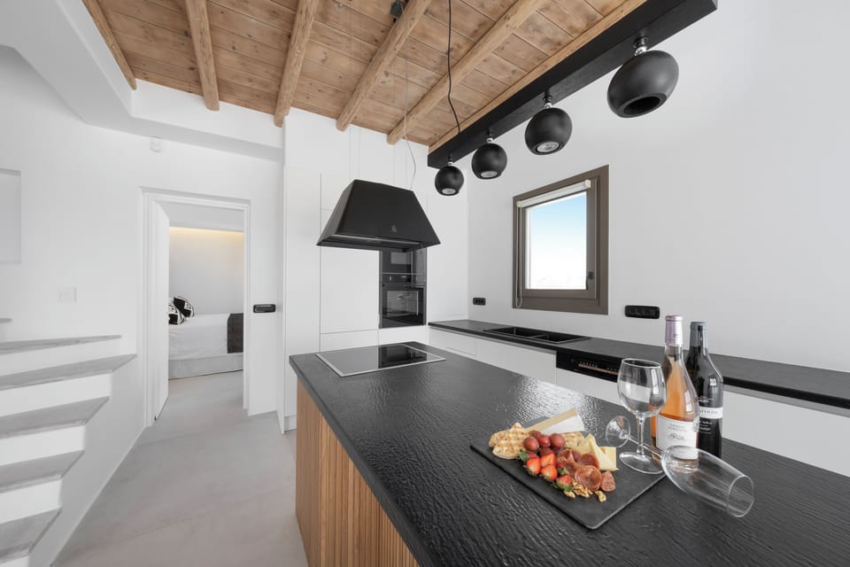 Delia Pool Retreat External Villa (Located 4km away from the hotel) | Private kitchen | Fridge, espresso maker