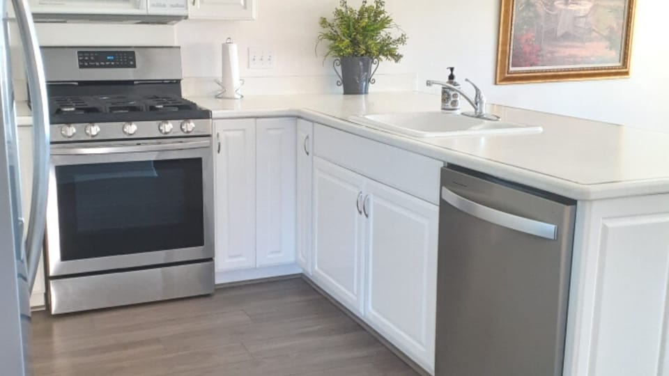 Stainless steel appliances