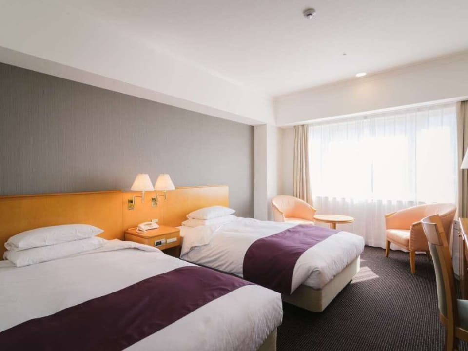 Panoramic Twin Room, The highest floor, Non Smoking | In-room safe, iron/ironing board (on request), WiFi (free), bed sheets
