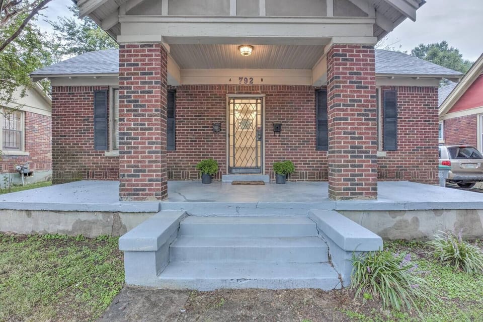 Red brick elegance that makes coming home feel special.