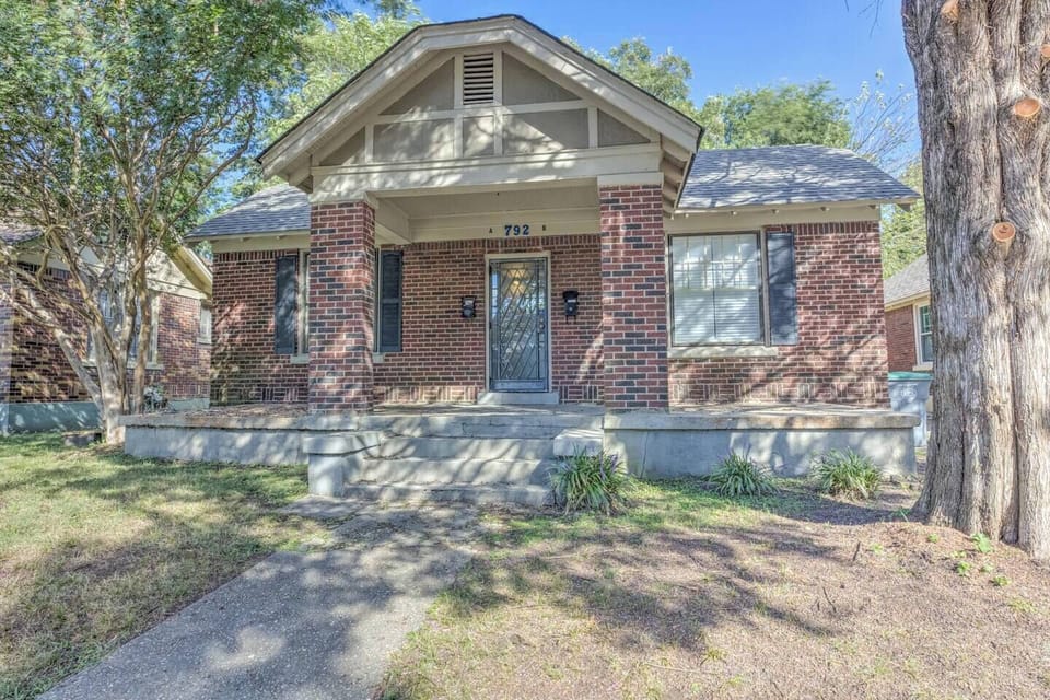 Timeless red brick exterior—warm, inviting, and built to last.