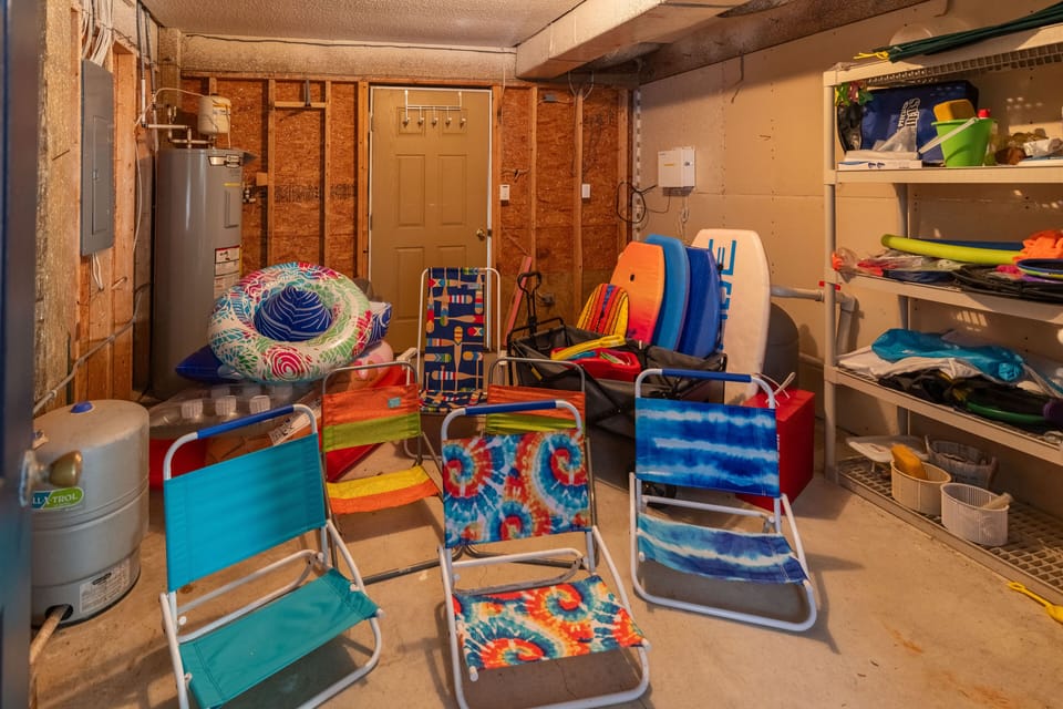 We've tried to supply most everything you might need for beach and pool days!