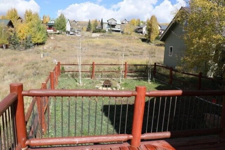 Fenced in Yard