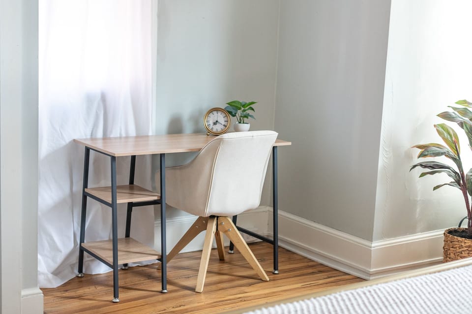 Desk area in the Master Bedroom