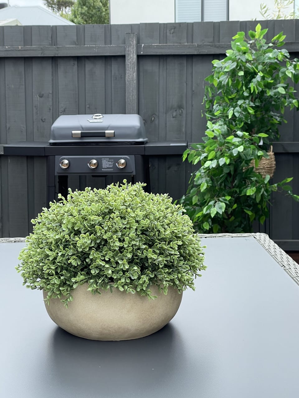 A lovely space to hold a BBQ 