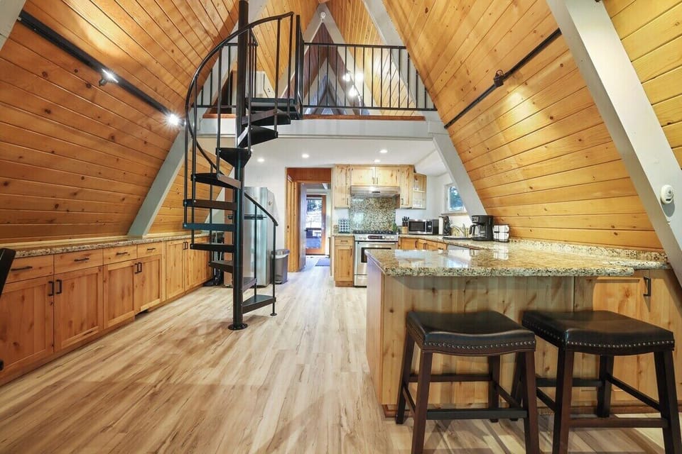 Be cautious going up and down the stairs.