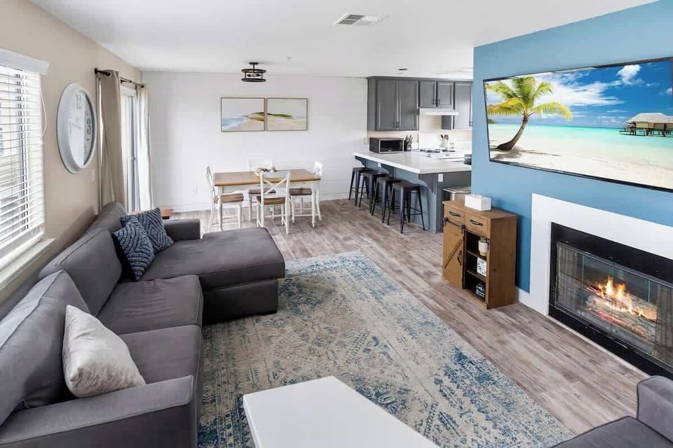 *Fireplace is non-functional at this time.