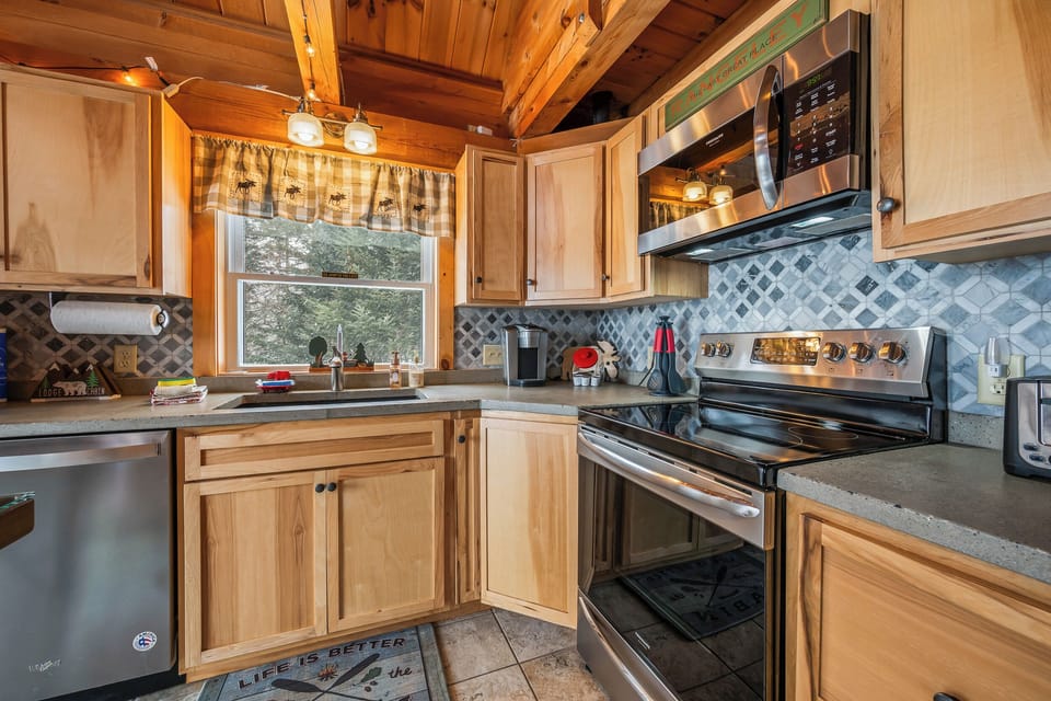 Fully equipped kitchen