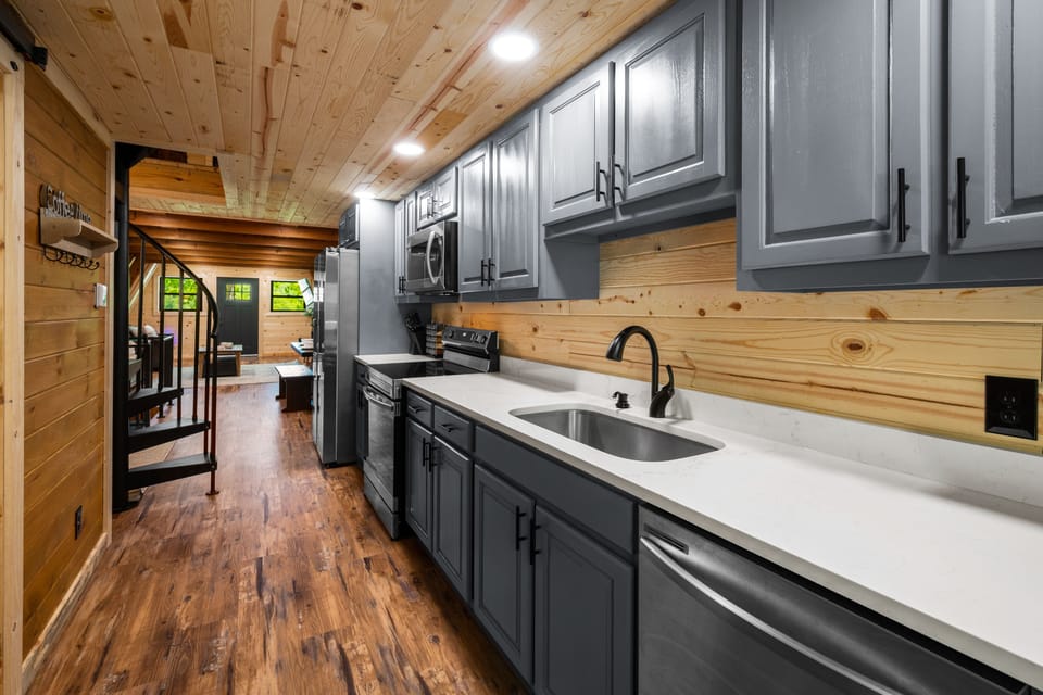 Plenty of Counter space for prepping/cooking
