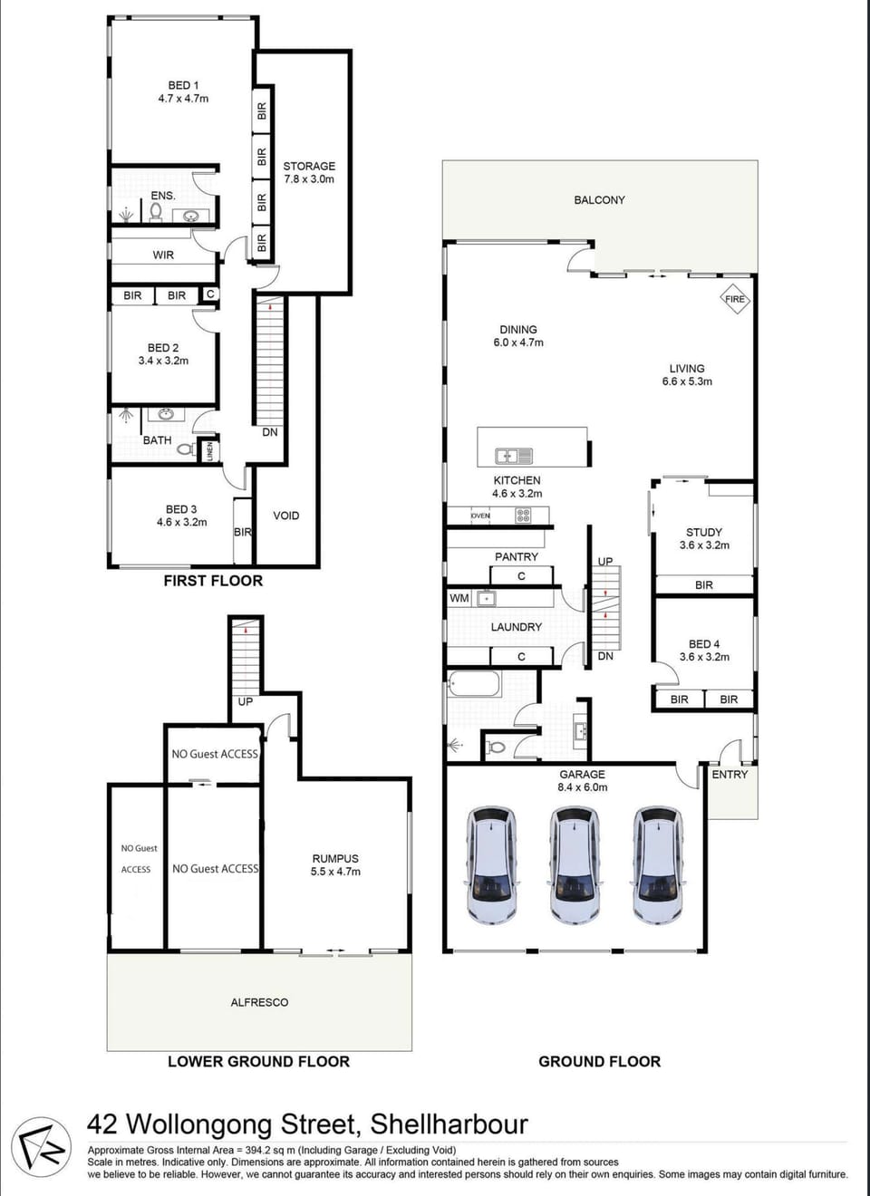 Sea View - Floor Plan