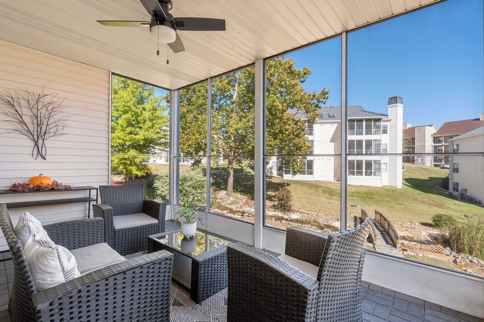 Condo, Multiple Beds, Balcony, Garden View (Brookside Retreat) | Terrace/patio