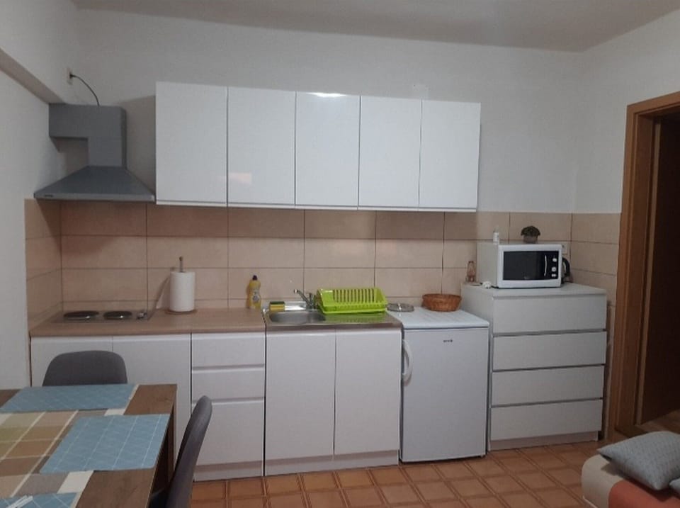 Apartment (One Bedroom Apartment with Terrace an) | Private kitchen | Fridge
