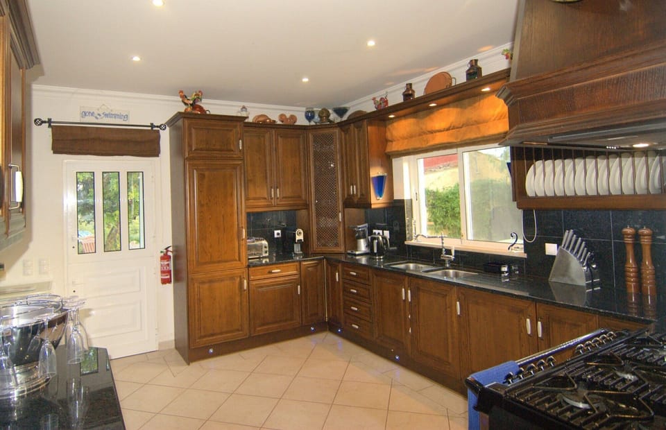 Large farmhouse kitchen.