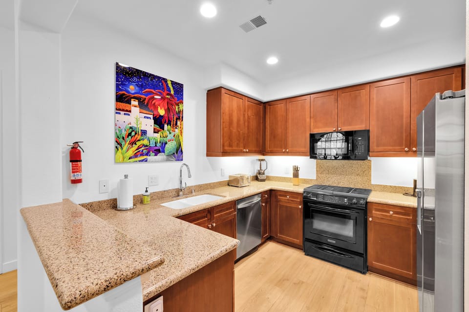 Fully equipped Kitchen.