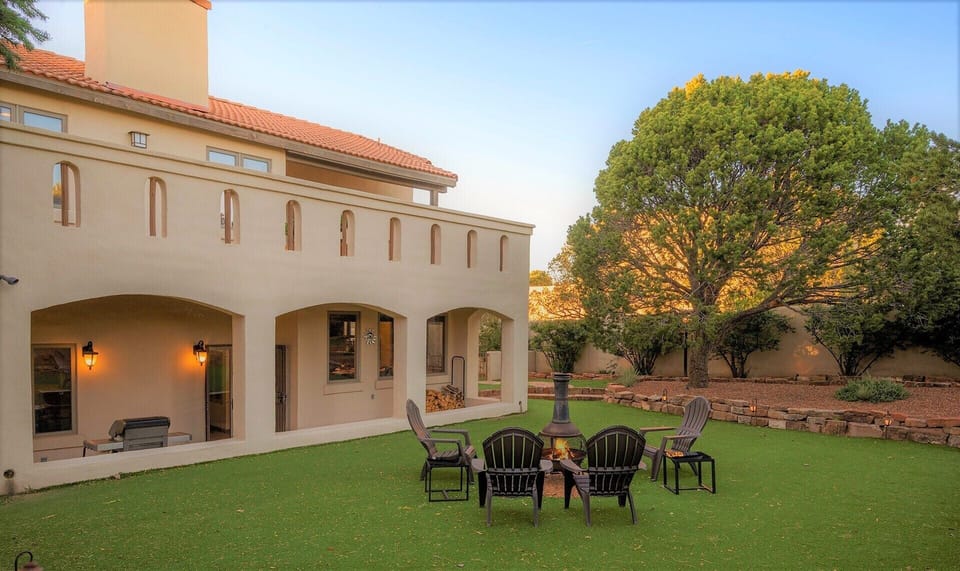 Backyard area 