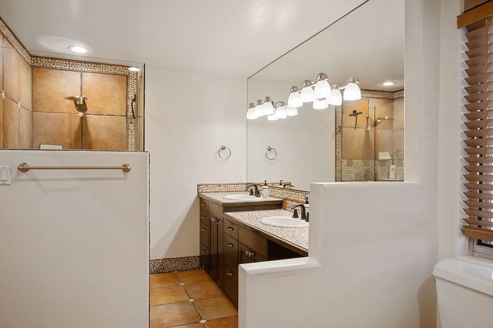 Master bathroom 