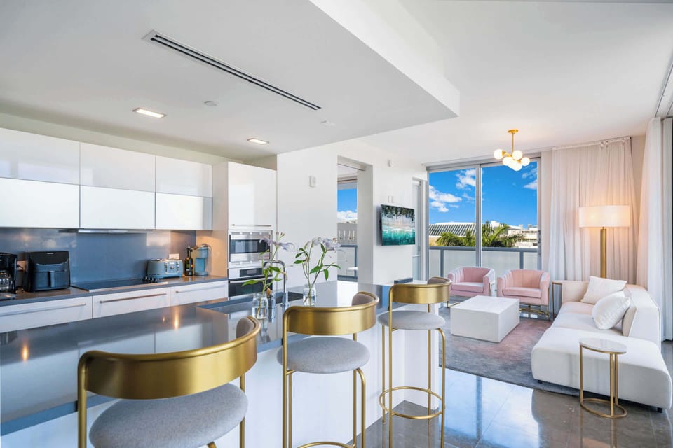 Experience luxury with newly outfitted high-end appliances and stylish furniture.