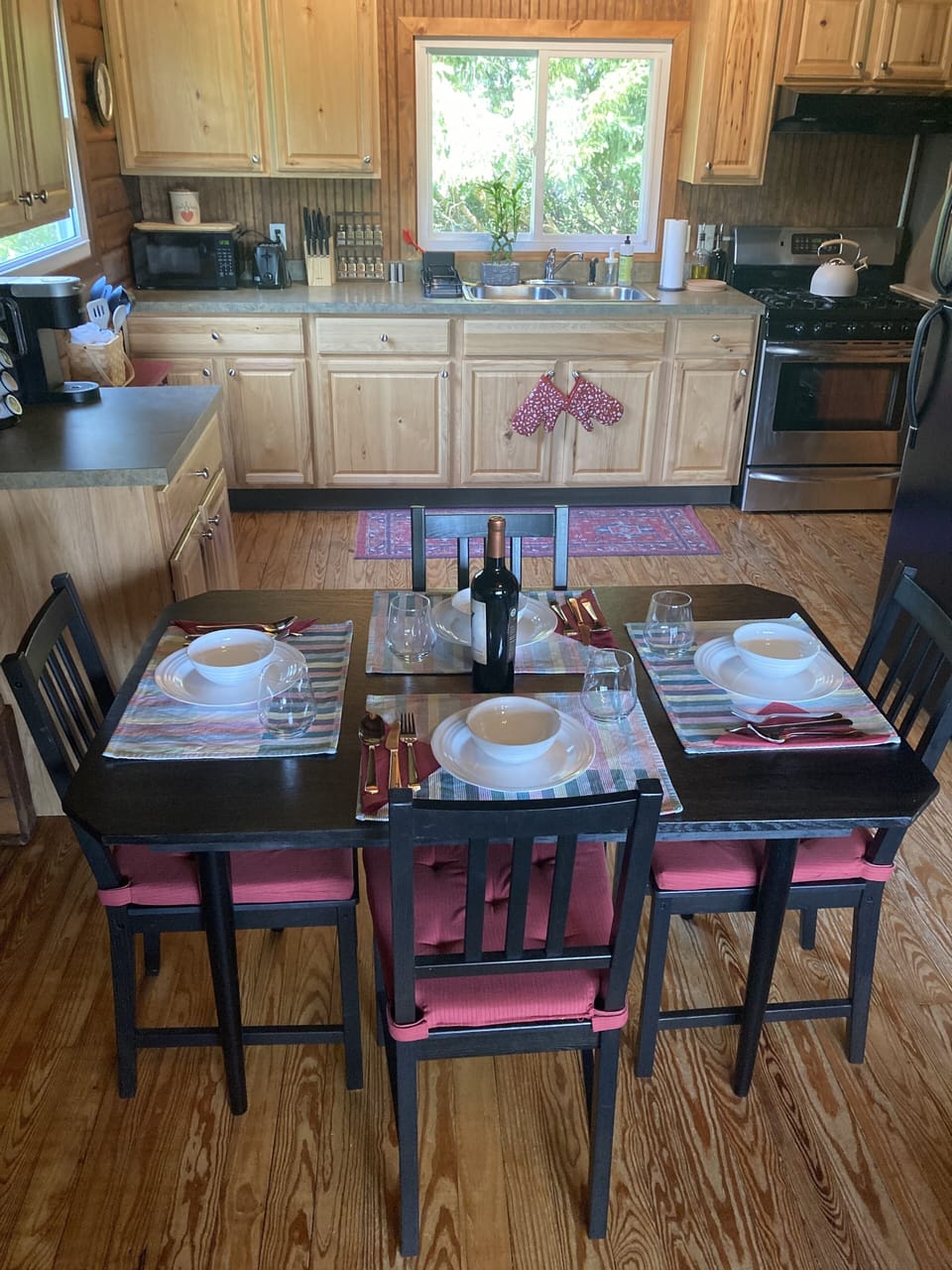 Dining for four