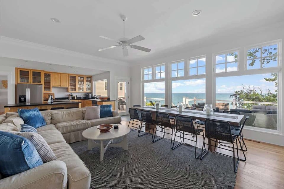 The open social space allows for easy group interaction.